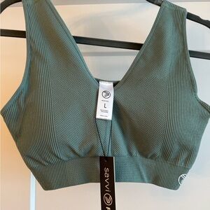 Savvi Olive Sports Bra